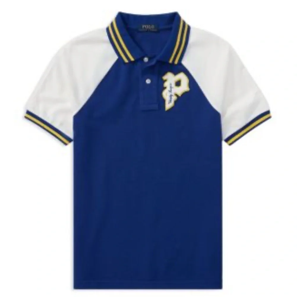 Polo Ralph Lauren Boys Color Blocked Polo Shirt Size M (10-12) EUC